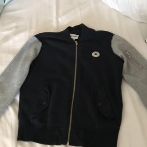zip up Converse sweatshirt